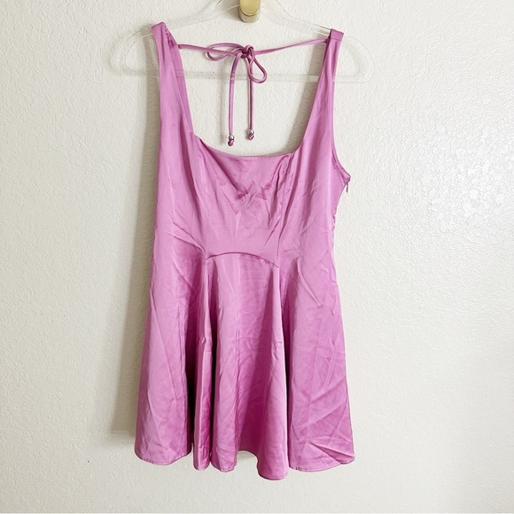 New free people Mallory Mini Dress size L - Picture 2 of 12